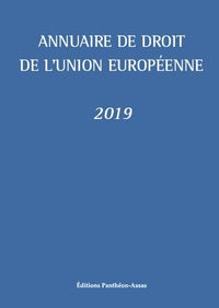 Annuaire de droit de l'Union européenne 2019