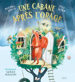 Une cabane après l'orage