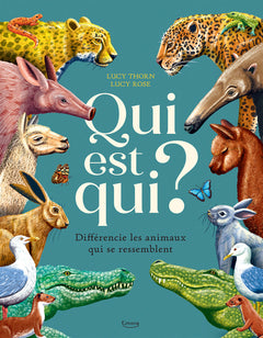 Qui est qui ? - Différencie les animaux qui se ressemblent