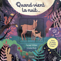 Quand vient la nuit... - Anime les images en tournant la page !