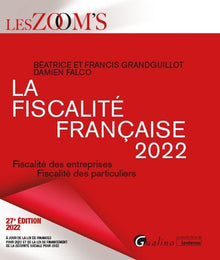 La fiscalité française 2022