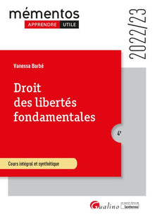 Droit des libertés fondamentales