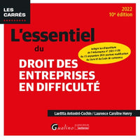 L'essentiel du droit des entreprises en difficulté