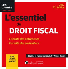 L'essentiel du droit fiscal