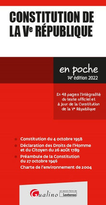 Constitution de la Ve République