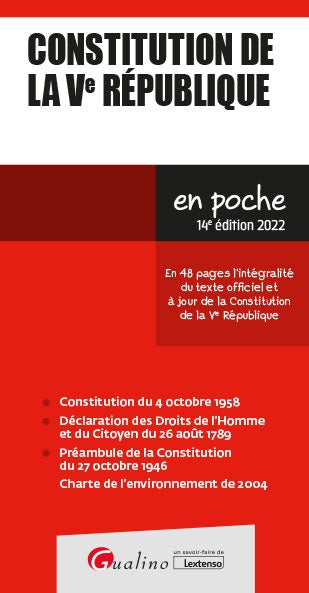 Constitution de la Ve République