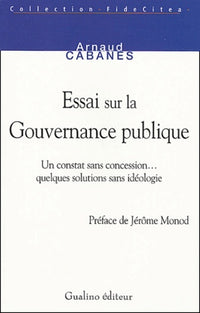 ESSAI SUR LA GOUVERNANCE PUBLIQUE