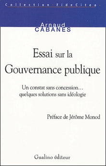 Essai sur la gouvernance publique