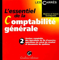 ANALYSE COMPTABLE DES OPÉRATIONS DE FIN D'EXERCICE, OPÉRATIONS DE CALCUL DU RÉSU