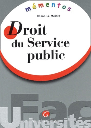 Droit du service public