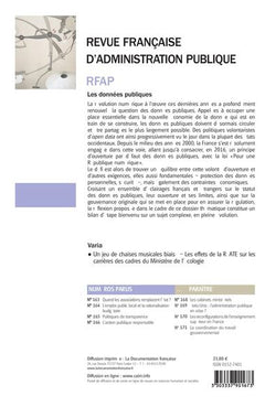 Les données publiques