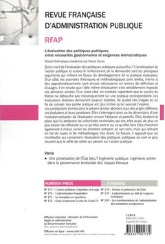 L'évaluation des politiques publiques, entre nécessités gestionnaires et exigences démocratiques