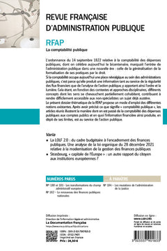 La comptabilité publique