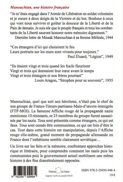 Mélinée et Missak Manouchian, une histoire française