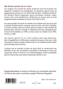 Une histoire sportive du XIXe siècle. Angleterre-France