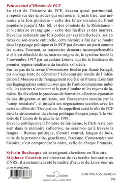 Petit manuel d'histoire du PCF