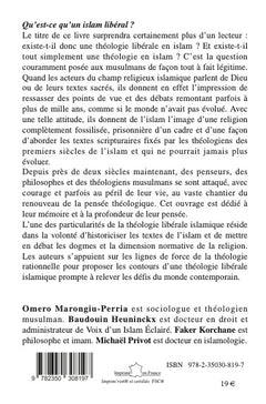 Qu'est-ce qu'un Islam libéral ?