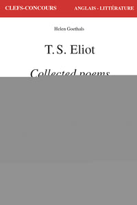 T. S. Eliot, Collected Poems 1909-1962