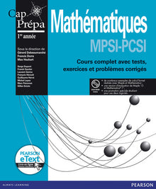 Mathématiques MPSI-PCSI + eText