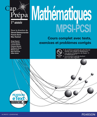 Mathématiques MPSI-PCSI + eText