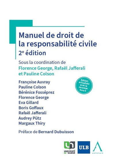 Manuel de droit de la responsabilité civile