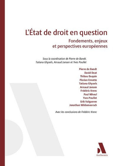 L'État de droit en question
