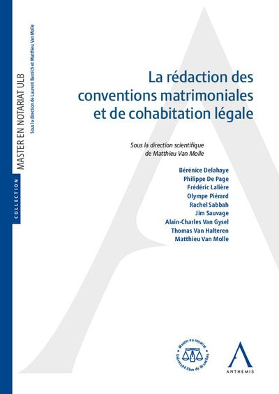La rédaction des conventions matrimoniales et de cohabitation légale