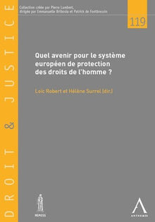 Quel avenir pour le système européen de protection des droits de l'homme ?