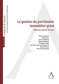 La gestion du patrimoine immobilier privé