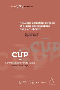 Actualités en matière d'égalité et de non-discrimination : questions choisies