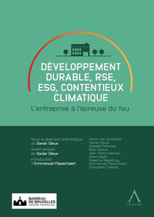 Développement durable, RSE, ESG, contentieux climatique