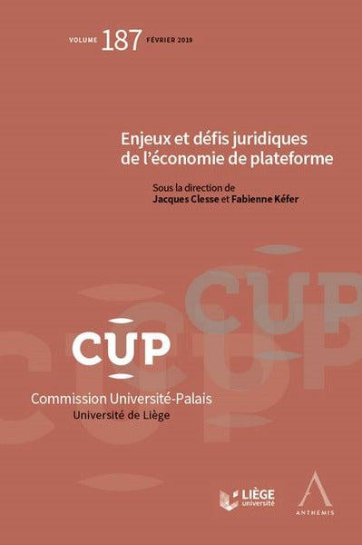 Enjeux, défis juridiques de l'économie de plateforme