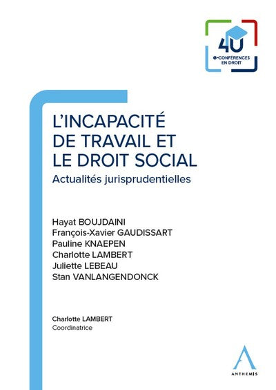 L'incapacité de travail et le droit social