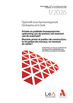 Marchés privés et publics de construction : la réception des travaux, un moment de vérité ?