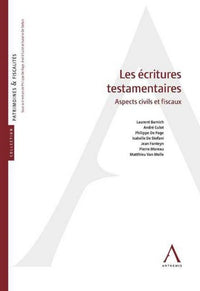 Les écritures testamentaires
