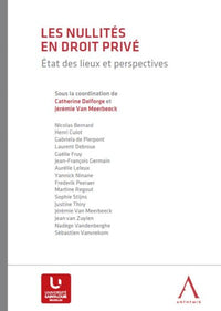 Les nullités en droit privé
