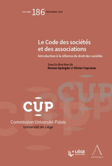 Le Code des sociétés et des associations
