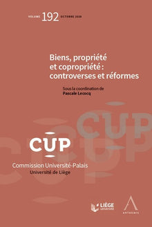 Biens, propriété et copropriété : controverses et réformes