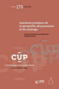 Questions pratiques de (co)propriété, de possession et de voisinage