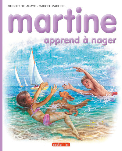 Martine apprend à nager