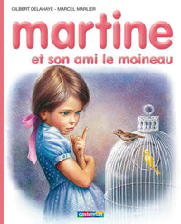 Martine et son ami le moineau