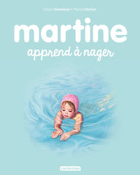 Martine apprend à nager
