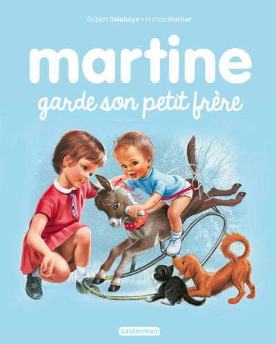 Martine garde son petit frère