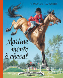 Martine monte à cheval