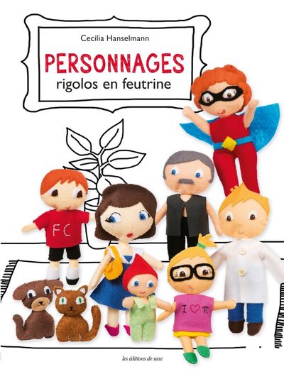 Personnages rigolos en feutrine