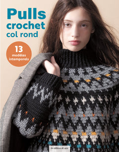 Pulls crochet col rond