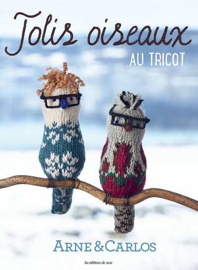 Jolis oiseaux en tricot