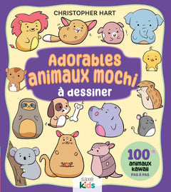 Adorables animaux mochi à dessiner
