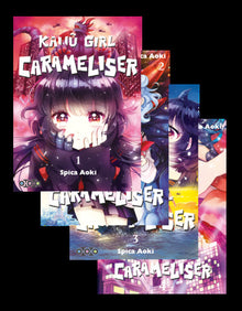 Pack Kaiju girl carameliser T01 à 04