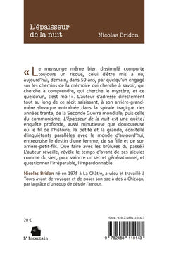 L'épaisseur de la nuit